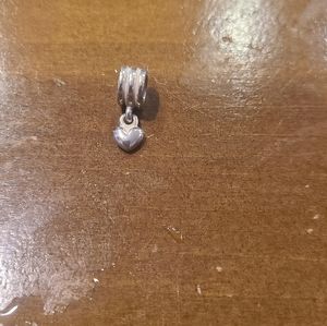 Pandora Puffy Dangling Heart Charm